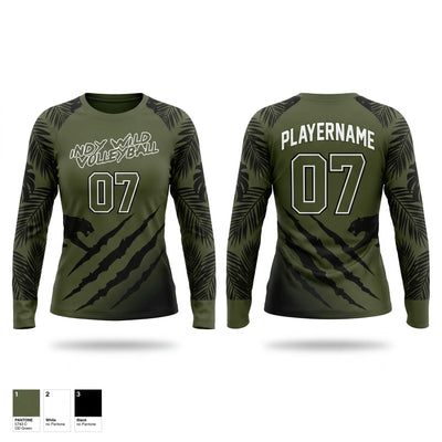 Indy Wild Long Sleeve Performance Shirt - 1