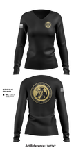 Baker County Detective Division 29625423 Women's Long Sleeve V-neck Shirt - 102