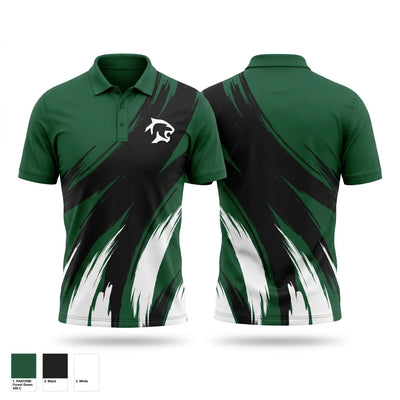 Polo Middle School Girls Softball Short Sleeve Performance Polo - 1