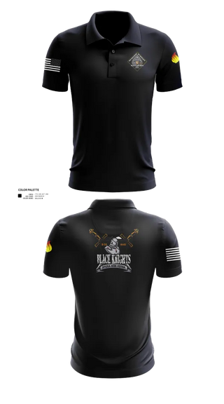 Short Sleeve Performance Polo, B Co 832nd OD BN, , Teamtime, Team time, sublimation, custom sports apparel, team uniforms, spirit wear, spiritwear, sports uniforms, custom shirts, team store, custom team store, fundraiser sports, apparel fundraiser