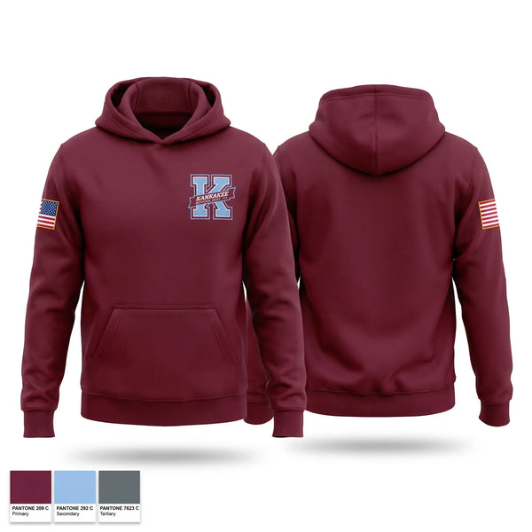 Hoodie, Kankakee Kay’s JROTC, Army, Teamtime, Team time, sublimation, custom sports apparel, team uniforms, spirit wear, spiritwear, sports uniforms, custom shirts, team store, custom team store, fundraiser sports, apparel fundraiser