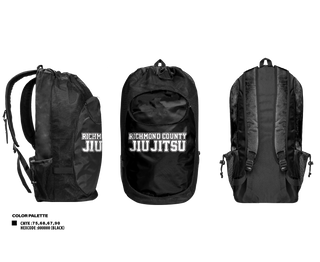 Gear Bag, Richmond County Jiu-Jitsu, , Teamtime, Team time, sublimation, custom sports apparel, team uniforms, spirit wear, spiritwear, sports uniforms, custom shirts, team store, custom team store, fundraiser sports, apparel fundraiser