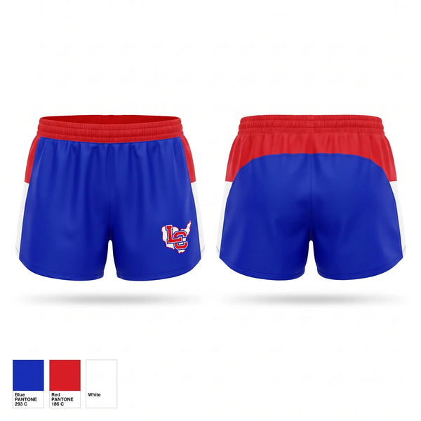 Womens Shorts, Lewis County Lions, , Teamtime, Team time, sublimation, custom sports apparel, team uniforms, spirit wear, spiritwear, sports uniforms, custom shirts, team store, custom team store, fundraiser sports, apparel fundraiser