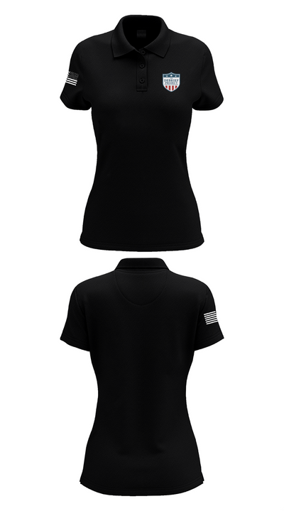 The Debrief Project 12610988 Women's Short Sleeve Performance Polo  - 36
