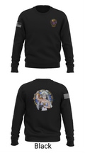 Karl & Hedwig Ackermann Memorial Institute for Joint Military Intelligence and Law Enforcement Education & Training at MARDET Fort Leonard Wood 34903411 Crew Neck Sweatshirt - 21