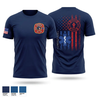Short Sleeve Performance Shirt, Farmersville fire/ EMS, Fire Department, Teamtime, Team time, sublimation, custom sports apparel, team uniforms, spirit wear, spiritwear, sports uniforms, custom shirts, team store, custom team store, fundraiser sports, apparel fundraiser
