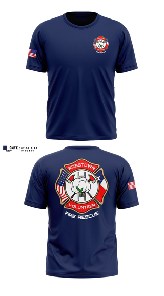 Short Sleeve Performance Shirt, Robstown Volunteer Fire Department, Fire Department, Teamtime, Team time, sublimation, custom sports apparel, team uniforms, spirit wear, spiritwear, sports uniforms, custom shirts, team store, custom team store, fundraiser sports, apparel fundraiser