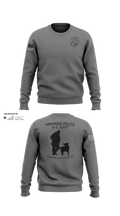 Hammond Police K9 41895073 Crew Neck Sweatshirt - 22