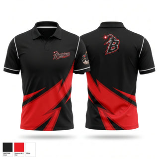 Short Sleeve Performance Polo, BombSquad, Baseball, Teamtime, Team time, sublimation, custom sports apparel, team uniforms, spirit wear, spiritwear, sports uniforms, custom shirts, team store, custom team store, fundraiser sports, apparel fundraiser