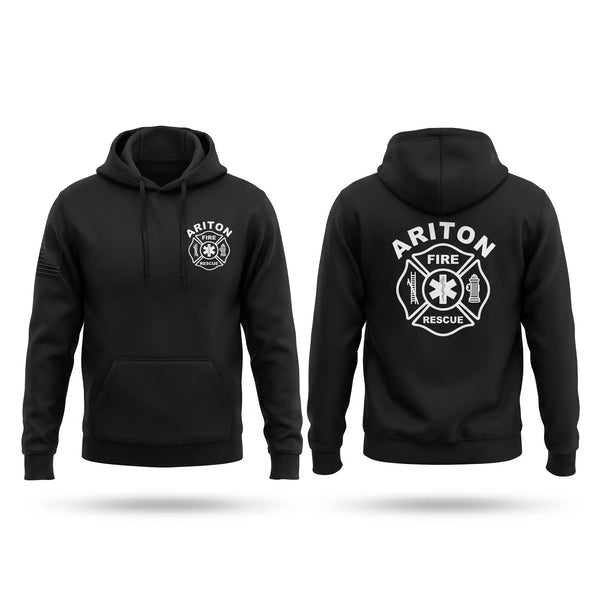 Hoodie, Ariton fire & rescue, Fire Department, Teamtime, Team time, sublimation, custom sports apparel, team uniforms, spirit wear, spiritwear, sports uniforms, custom shirts, team store, custom team store, fundraiser sports, apparel fundraiser