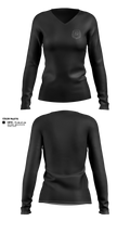 PBA 317 Women's Long Sleeve V-neck Shirt - 12