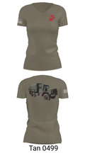 H&S Battalion HQ CO Station Motor T 63932738 Women's Short Sleeve V-neck Shirt - 68