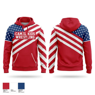 Hoodie, Camel Kids Wrestling, Wrestling, Teamtime, Team time, sublimation, custom sports apparel, team uniforms, spirit wear, spiritwear, sports uniforms, custom shirts, team store, custom team store, fundraiser sports, apparel fundraiser