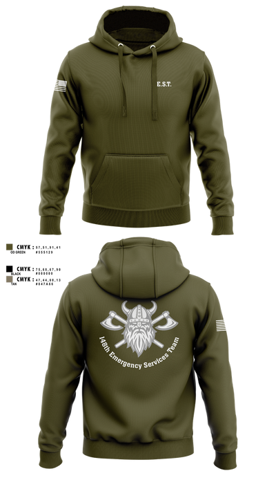 148th E.S.T. 42983044 Hoodie - 2