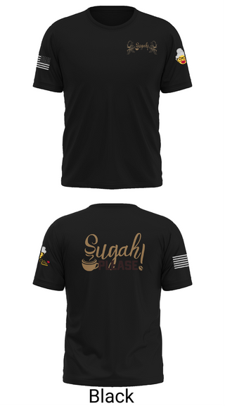 Short Sleeve Performance Shirt, Sugah Please Breakfast Brunch Bar, , Teamtime, Team time, sublimation, custom sports apparel, team uniforms, spirit wear, spiritwear, sports uniforms, custom shirts, team store, custom team store, fundraiser sports, apparel fundraiser