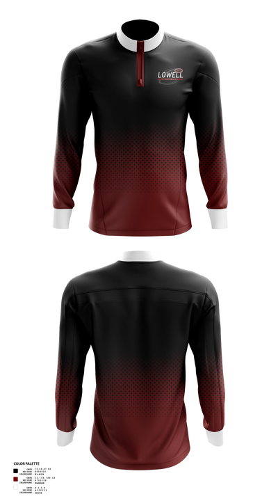 Lowell Red Devils Quarter Zip Jacket - 21
