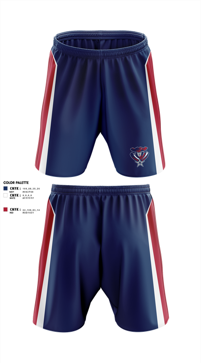 ALA Patriots 96818175 Athletic Shorts With Pockets - 1