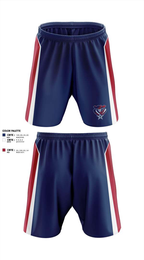 Athletic Shorts With Pockets, ALA Patriots, , Teamtime, Team time, sublimation, custom sports apparel, team uniforms, spirit wear, spiritwear, sports uniforms, custom shirts, team store, custom team store, fundraiser sports, apparel fundraiser
