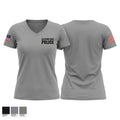Cliffside Park Police Women's Short Sleeve V-neck Shirt - 1
