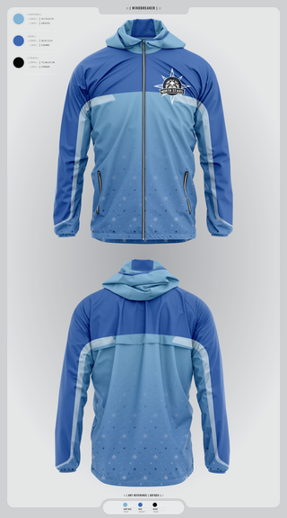 Windbreaker, North Stars, Women's Basketball, Teamtime, Team time, sublimation, custom sports apparel, team uniforms, spirit wear, spiritwear, sports uniforms, custom shirts, team store, custom team store, fundraiser sports, apparel fundraiser