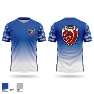 Short Sleeve Performance Shirt, Dragons FC, Men's Soccer, Teamtime, Team time, sublimation, custom sports apparel, team uniforms, spirit wear, spiritwear, sports uniforms, custom shirts, team store, custom team store, fundraiser sports, apparel fundraiser