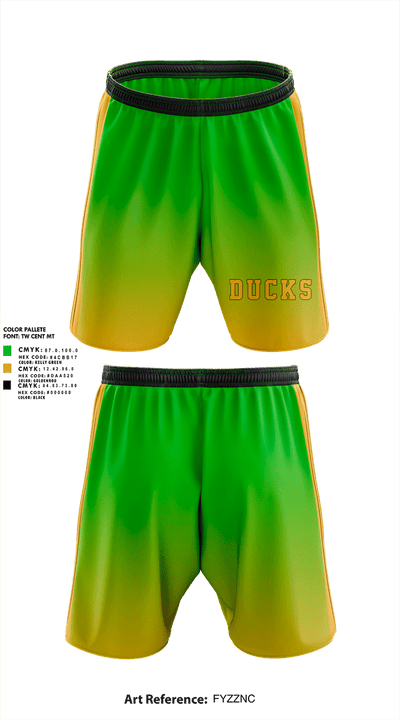 Ducks 32980493 Athletic Shorts With Pockets - 1