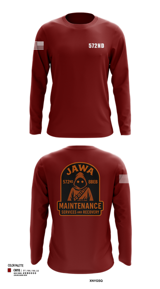 Long Sleeve Performance Shirt, 572nd, , Teamtime, Team time, sublimation, custom sports apparel, team uniforms, spirit wear, spiritwear, sports uniforms, custom shirts, team store, custom team store, fundraiser sports, apparel fundraiser