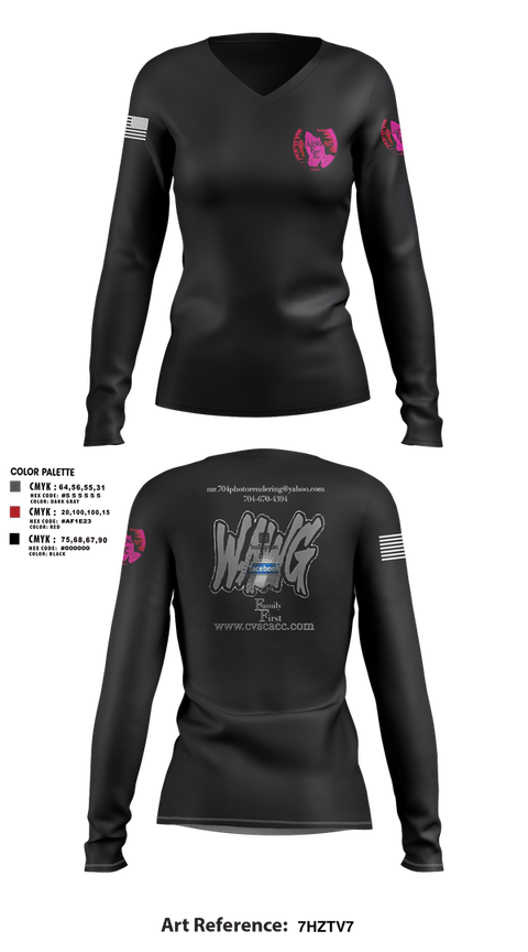 Womens Long Sleeve Vneck Shirt, WeAllWeGot~Family First, , Teamtime, Team time, sublimation, custom sports apparel, team uniforms, spirit wear, spiritwear, sports uniforms, custom shirts, team store, custom team store, fundraiser sports, apparel fundraiser