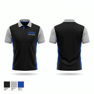 Short Sleeve Performance Polo, SWMS cheerleading, Cheer, Teamtime, Team time, sublimation, custom sports apparel, team uniforms, spirit wear, spiritwear, sports uniforms, custom shirts, team store, custom team store, fundraiser sports, apparel fundraiser