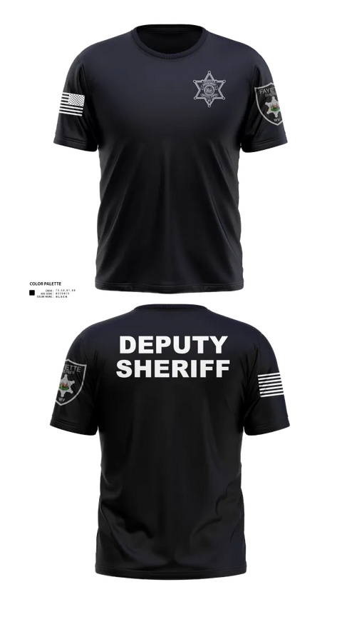 Short Sleeve Performance Shirt, Fayette County Sheriff WV, Police, Teamtime, Team time, sublimation, custom sports apparel, team uniforms, spirit wear, spiritwear, sports uniforms, custom shirts, team store, custom team store, fundraiser sports, apparel fundraiser