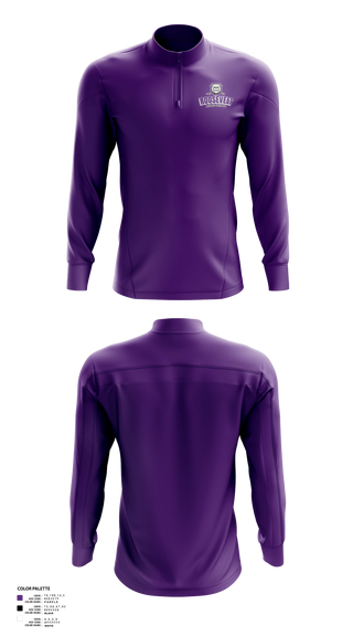 Quarter Zip Jacket, Bulldogs, Women's Basketball, Teamtime, Team time, sublimation, custom sports apparel, team uniforms, spirit wear, spiritwear, sports uniforms, custom shirts, team store, custom team store, fundraiser sports, apparel fundraiser