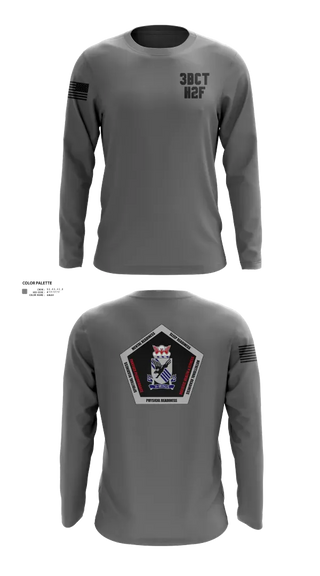 Long Sleeve Performance Shirt, 3BCT H2F, Army, Teamtime, Team time, sublimation, custom sports apparel, team uniforms, spirit wear, spiritwear, sports uniforms, custom shirts, team store, custom team store, fundraiser sports, apparel fundraiser