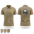 84th engineer battalion Short Sleeve Performance Polo - 1