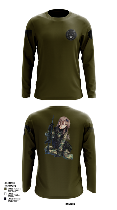 The House of Wolves 15600458 Long Sleeve Performance Shirt 23
