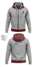 Revolution Delco 14U White 16539656 Zip Hoodie - 6