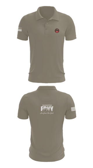 Short Sleeve Performance Polo, Manhattan Fire Dispatch, Fire Department, Teamtime, Team time, sublimation, custom sports apparel, team uniforms, spirit wear, spiritwear, sports uniforms, custom shirts, team store, custom team store, fundraiser sports, apparel fundraiser
