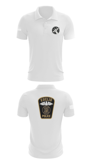 Short Sleeve Performance Polo, Euclid Police Traffic Unit, Police, Teamtime, Team time, sublimation, custom sports apparel, team uniforms, spirit wear, spiritwear, sports uniforms, custom shirts, team store, custom team store, fundraiser sports, apparel fundraiser