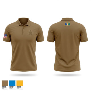 Short Sleeve Performance Polo, HHC 40TH DSB, National Guard, Teamtime, Team time, sublimation, custom sports apparel, team uniforms, spirit wear, spiritwear, sports uniforms, custom shirts, team store, custom team store, fundraiser sports, apparel fundraiser