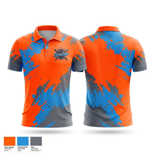 Short Sleeve Performance Polo, Swing Kings, Baseball, Teamtime, Team time, sublimation, custom sports apparel, team uniforms, spirit wear, spiritwear, sports uniforms, custom shirts, team store, custom team store, fundraiser sports, apparel fundraiser