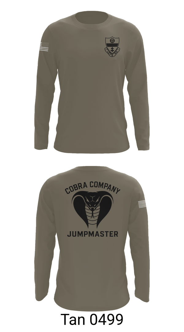 Long Sleeve Performance Shirt, C co. 2-325 AIR, Army, Teamtime, Team time, sublimation, custom sports apparel, team uniforms, spirit wear, spiritwear, sports uniforms, custom shirts, team store, custom team store, fundraiser sports, apparel fundraiser