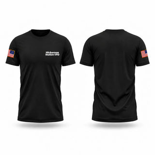 Short Sleeve Performance Shirt, Hickerson Station VFD, Fire Department, Teamtime, Team time, sublimation, custom sports apparel, team uniforms, spirit wear, spiritwear, sports uniforms, custom shirts, team store, custom team store, fundraiser sports, apparel fundraiser