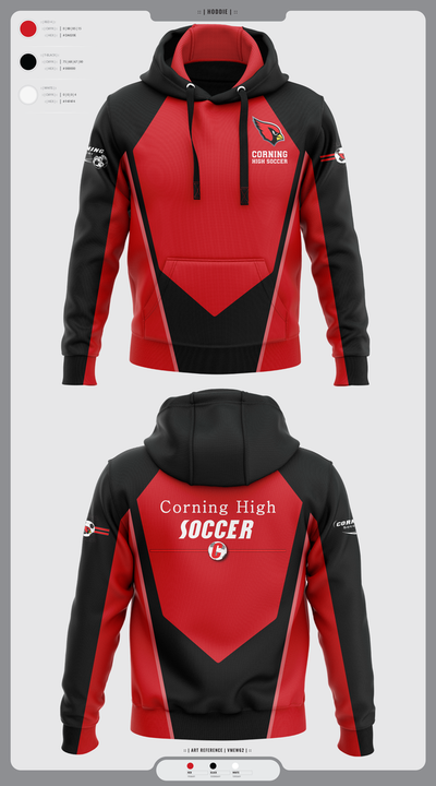 Corning Boys Soccer 97263388 Hoodie - 8