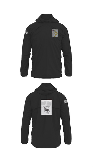 Windbreaker, 2nd Armored Cavalry Regiment, , Teamtime, Team time, sublimation, custom sports apparel, team uniforms, spirit wear, spiritwear, sports uniforms, custom shirts, team store, custom team store, fundraiser sports, apparel fundraiser