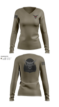 OTN 45362435 Women's Long Sleeve V-neck Shirt - 31