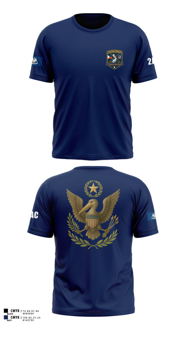 Short Sleeve Performance Shirt, 2nd Area Command (LASG), , Teamtime, Team time, sublimation, custom sports apparel, team uniforms, spirit wear, spiritwear, sports uniforms, custom shirts, team store, custom team store, fundraiser sports, apparel fundraiser