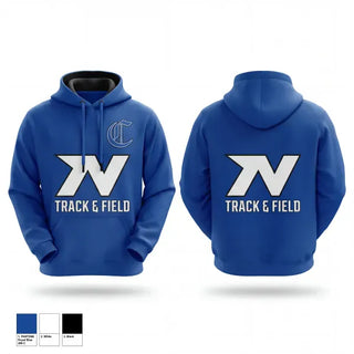 Hoodie, Charlotte Christian School Track & Field, Track & Field, Teamtime, Team time, sublimation, custom sports apparel, team uniforms, spirit wear, spiritwear, sports uniforms, custom shirts, team store, custom team store, fundraiser sports, apparel fundraiser