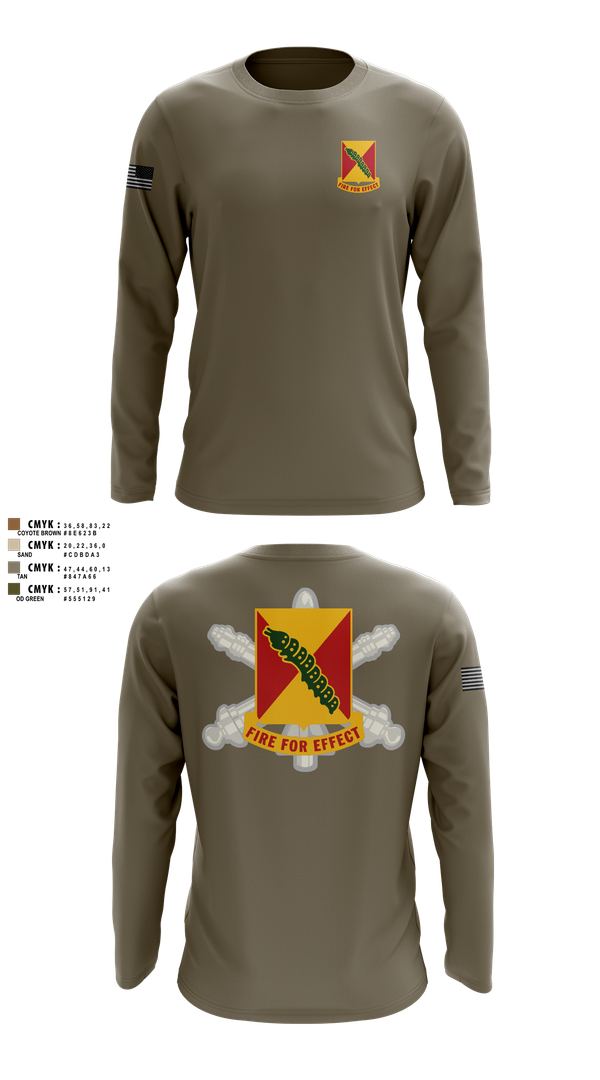 Long Sleeve Performance Shirt, 1-51 ADA BN, Army, Teamtime, Team time, sublimation, custom sports apparel, team uniforms, spirit wear, spiritwear, sports uniforms, custom shirts, team store, custom team store, fundraiser sports, apparel fundraiser