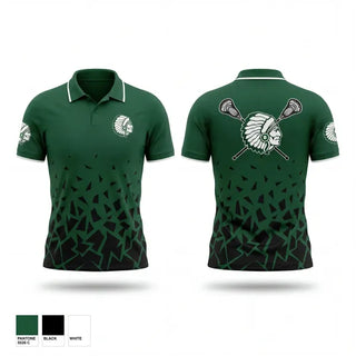 Short Sleeve Performance Polo, Billerica Indians, Men's Lacrosse, Teamtime, Team time, sublimation, custom sports apparel, team uniforms, spirit wear, spiritwear, sports uniforms, custom shirts, team store, custom team store, fundraiser sports, apparel fundraiser