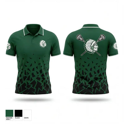 Billerica Indians 14721294 Short Sleeve Performance Polo - 1