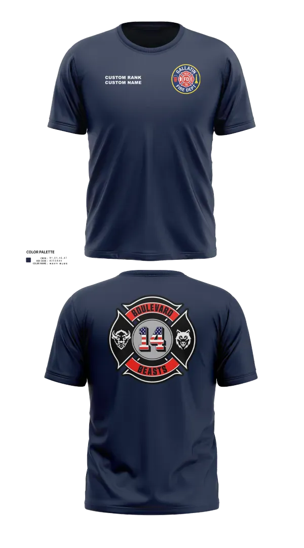 Old School Cotton Feel Shirt, Gallatin Fire Department Station 4, Fire Department, Teamtime, Team time, sublimation, custom sports apparel, team uniforms, spirit wear, spiritwear, sports uniforms, custom shirts, team store, custom team store, fundraiser sports, apparel fundraiser